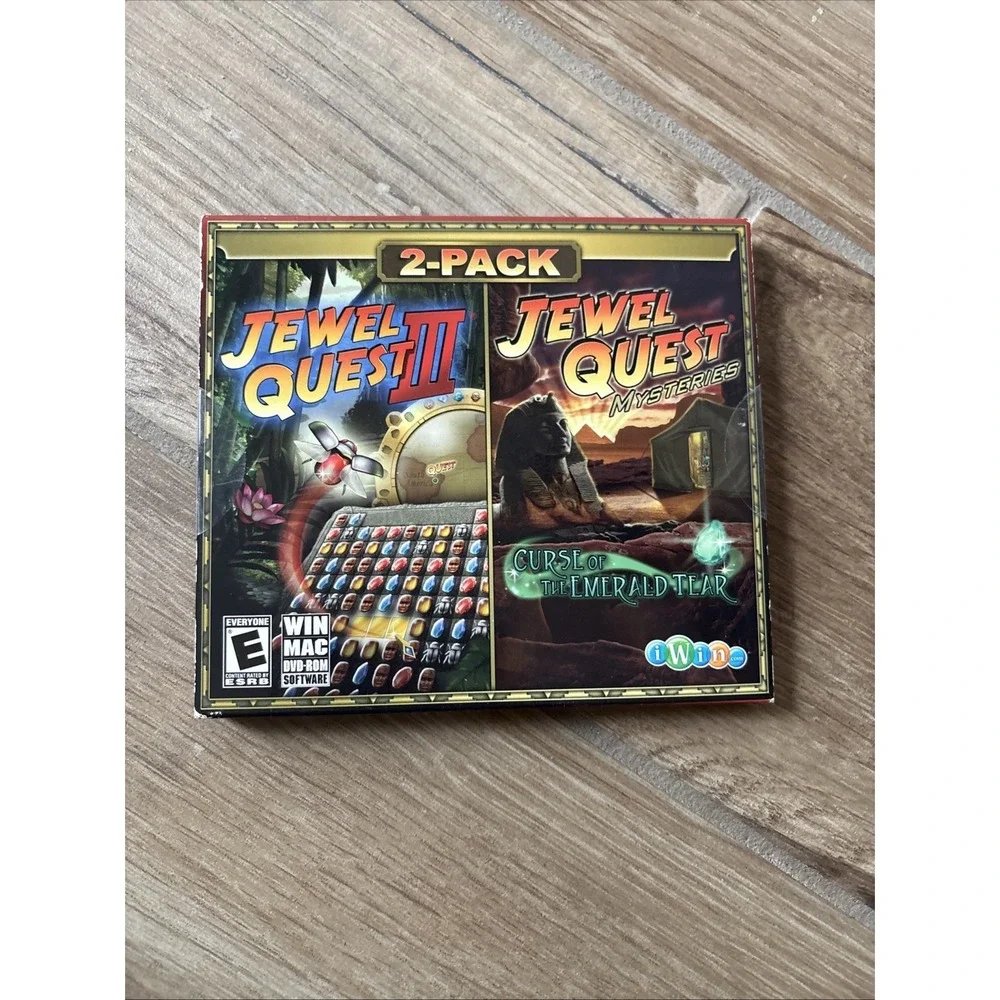 Jewel‎ Quest III/Jewel Quest Mysteries: Curse of the Emerald Tear. New